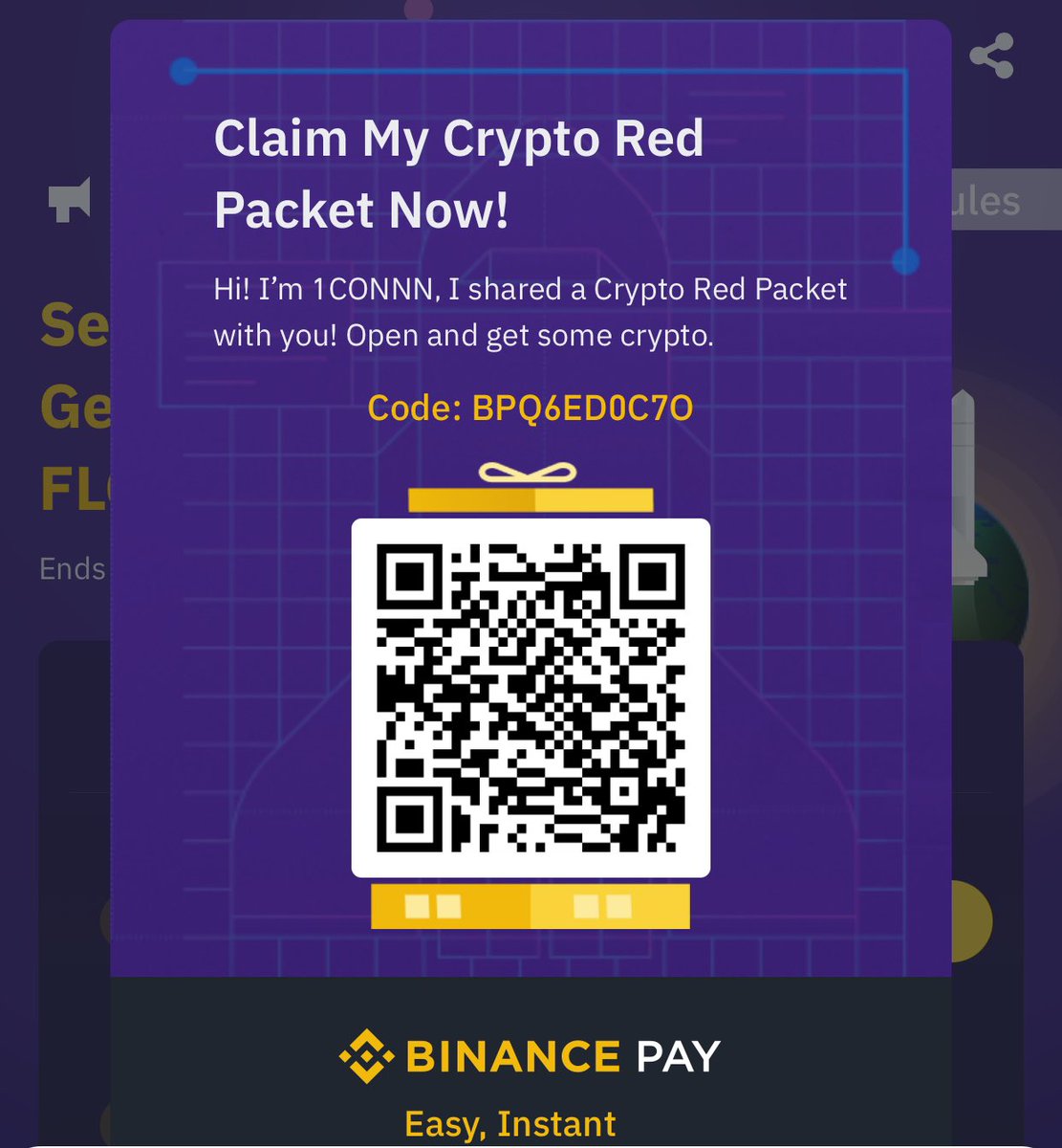 paytriat's tweet photo. Binance 🎁Red Packet🎁
Code: BPQ6EDOC70
https://t.co/17xPleI2at...
#Binance #RedPacketShareCampaign #BTC https://t.co/Ku1S0YcmY6