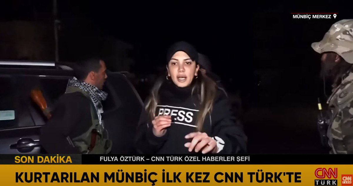 medyamuhtari's tweet photo. 📍İşte şimdi ikna oldum,

Bizim kız @Fullyaozturk ordaysa, Münbiç kurtarılmıştır.🇹🇷 https://t.co/2YlM6jYdw4