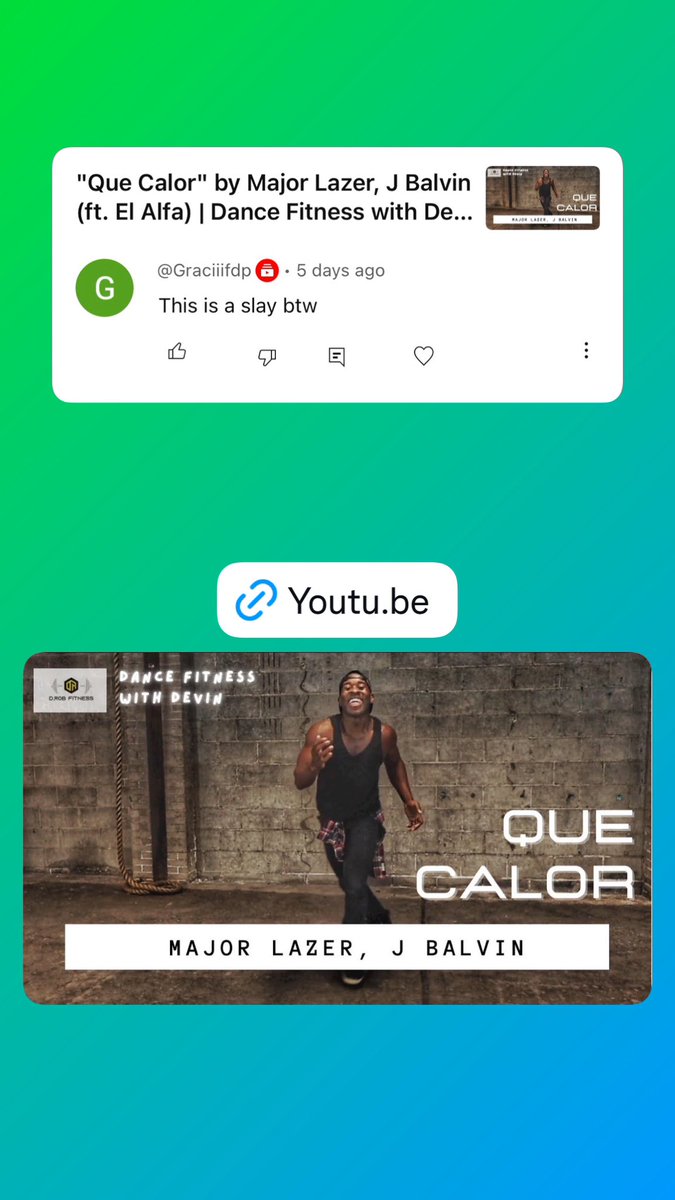 dcroberts913's tweet photo. The critics are calling it a SLAY! Check it out here: https://t.co/8dXVvhwDnW #jbalvin #majorlazer #quecalor #zumba #dance #fitness #workout #danceworkout #danceexercise #fun #sweat #party #latindance #zumbafitness #elafla #dancechallenge #groupfitness #athomeworkout https://t.co/Yn19PQOAPs