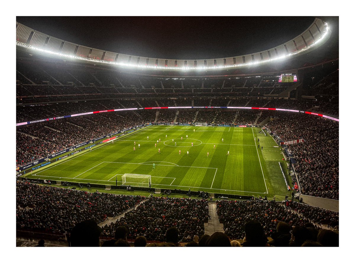 From 3-1 down to 4-3 up. Atletico Madrid vs Sevilla.

One of the best games of football I’ve been too.