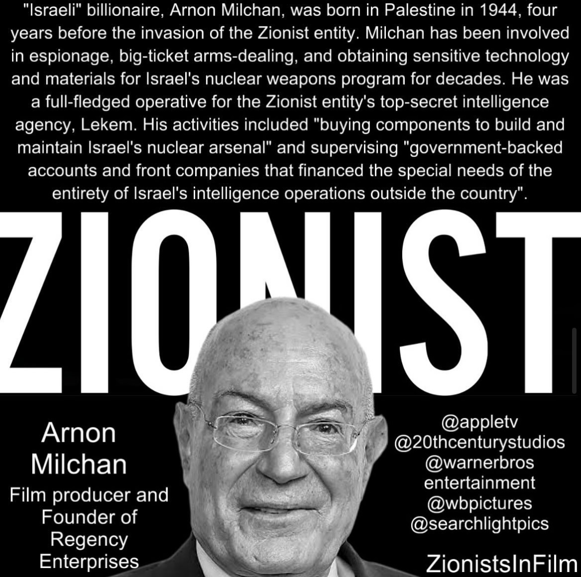 Zionists in Film tweet media