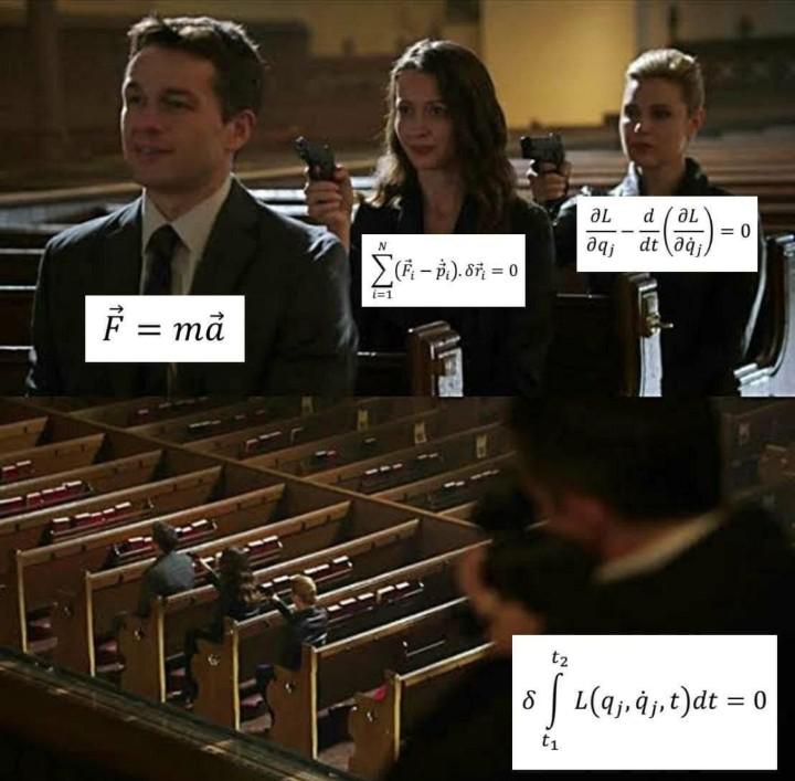 ThePhysicsMemes's tweet photo. Classical Mechanics be like.... #test https://t.co/ytpumDxiu2