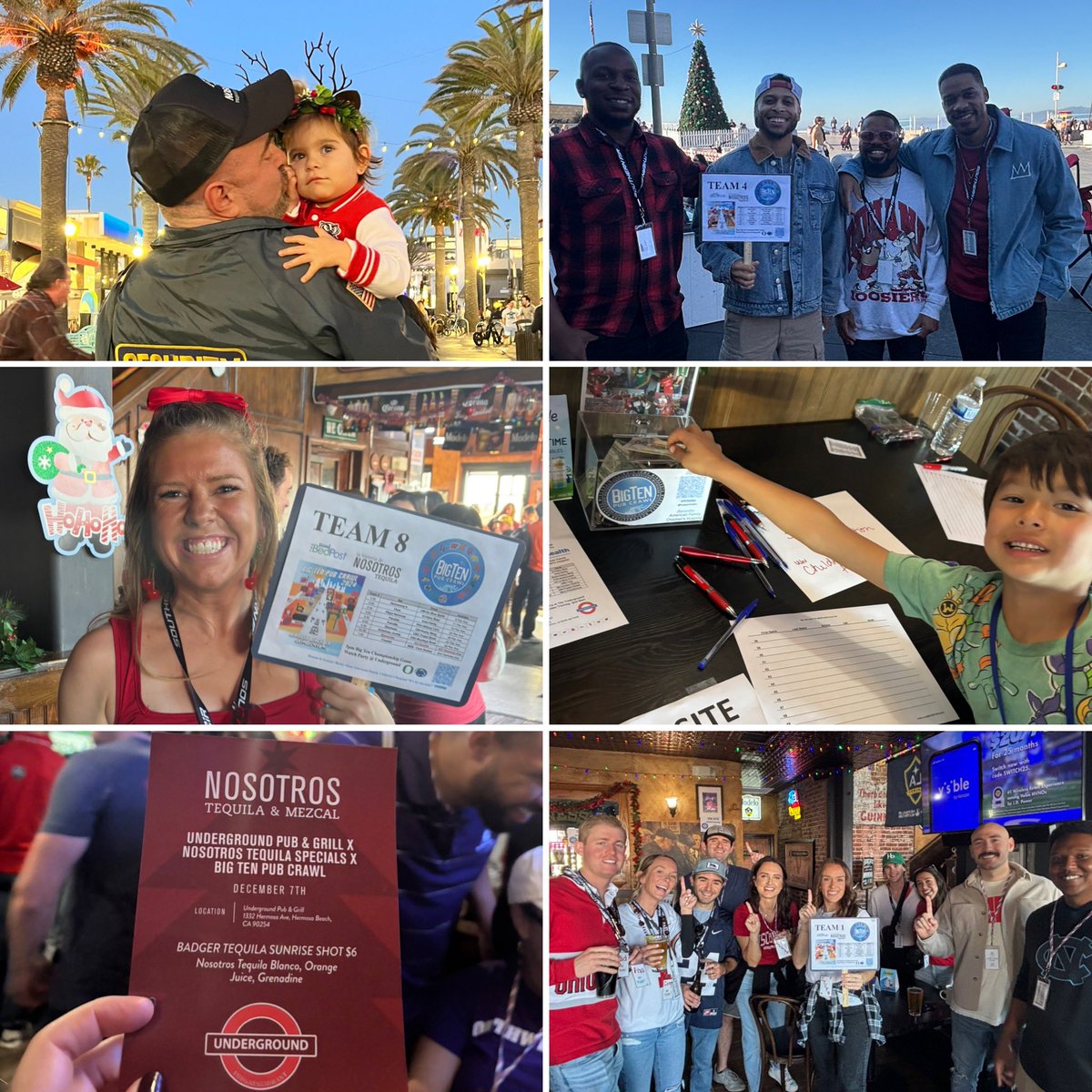 bigtenpubcrawl's tweet photo. Another successful fundraiser in LA 🌴for @supportGBO benefitting @UWHealth kids ❤️‍🩹

Thank you to our volunteers, Hennessey’s Tavern 📋 + @UNDERGROUNDPUB @NosotrosTequila 🏈🍸🎉
 
Thousands 💰were raised for sick kids while having a ton of fun! https://t.co/lpa0uXJNZ2