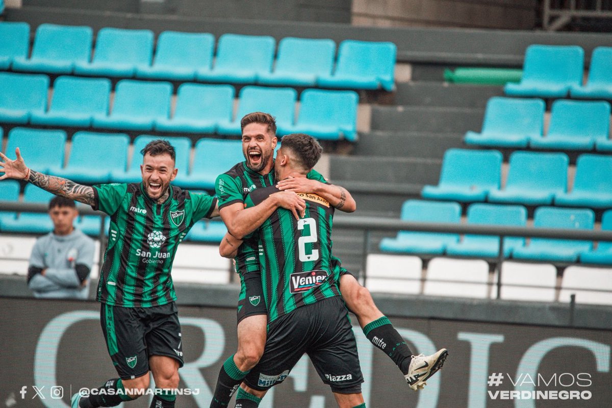 CASanMartinSJ's tweet photo. Somos de primera!!!! Volvimos a nuestro lugar!!

#VamosLosSantos 
#VamosVerdinegro 🟢⚫ https://t.co/h0Hnc4AMe7