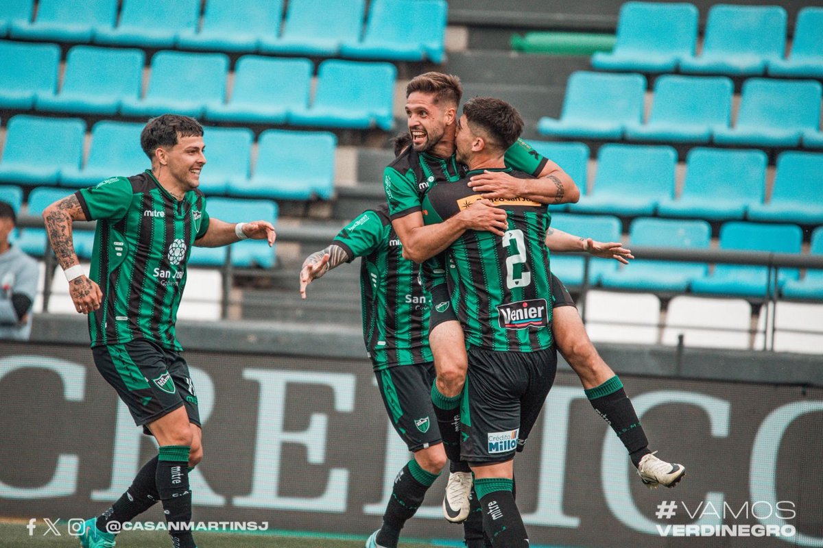 CASanMartinSJ's tweet photo. Somos de primera!!!! Volvimos a nuestro lugar!!

#VamosLosSantos 
#VamosVerdinegro 🟢⚫ https://t.co/h0Hnc4AMe7