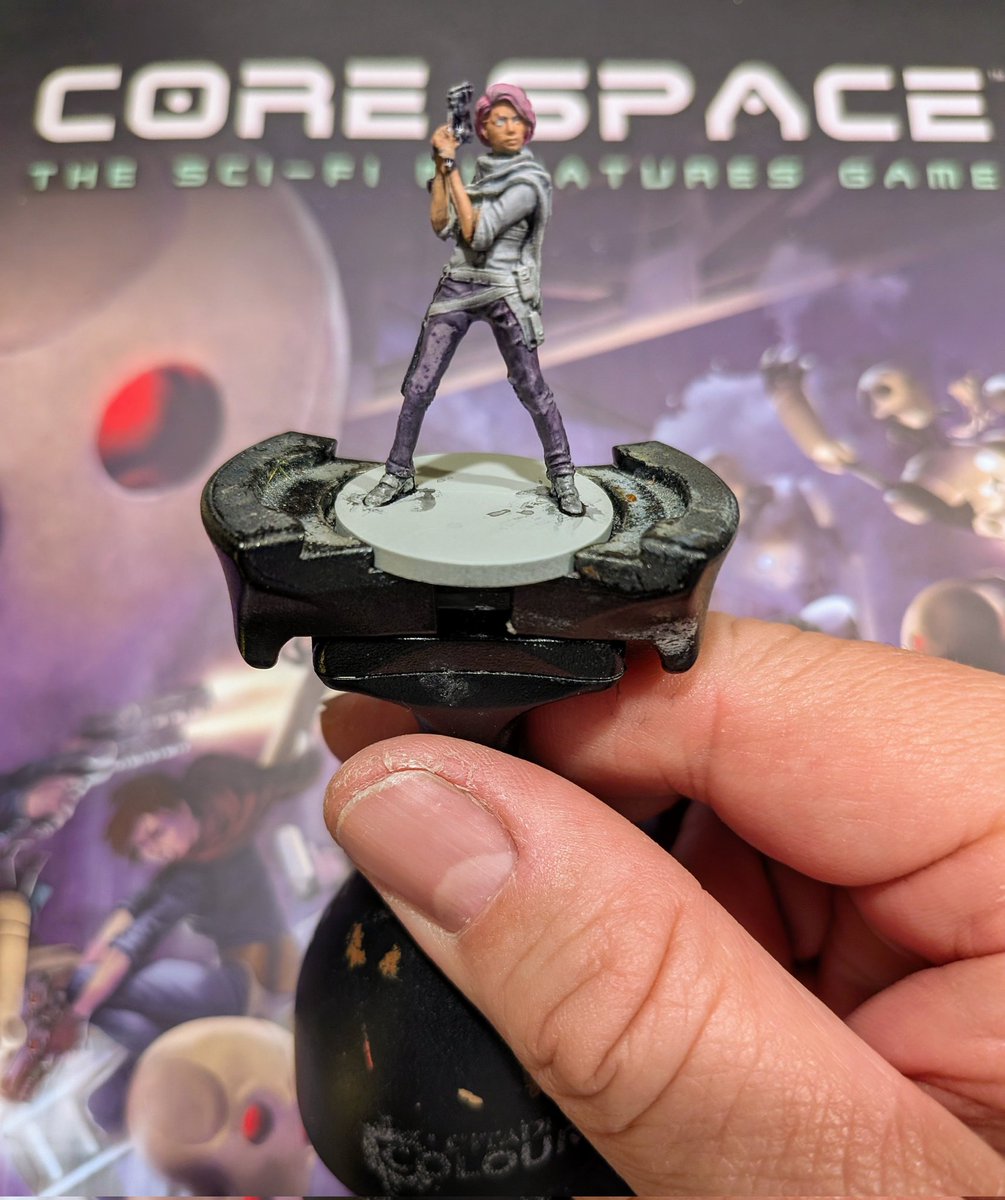theminitav's tweet image. Back to painting after a break. Hot the ground running with @battlesystems Core Space. 

#corespaceboardgame #corespace #miniaturespainting
