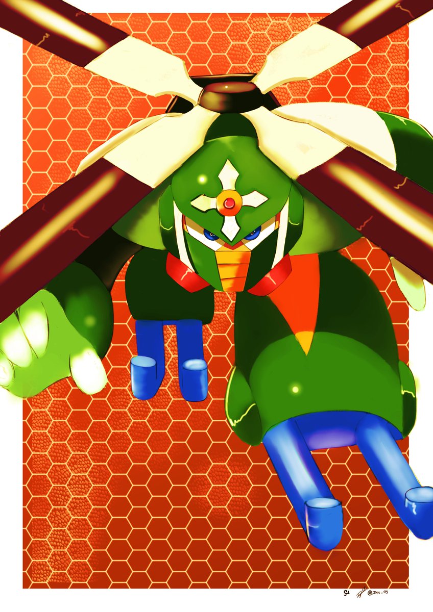 Jkvs_95's tweet image. Gyro Man  ジャイロマン DWN 036

[#GyroMan #ジャイロマン #rockman #Megaman #ロックマン #CAPCOM ]