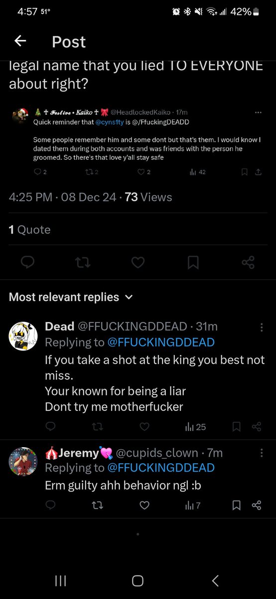 babybluepanic's tweet photo. @HeadlockedKaiko @CynS1ty Guilty ahh behavior imo https://t.co/kfoGCcSMhz