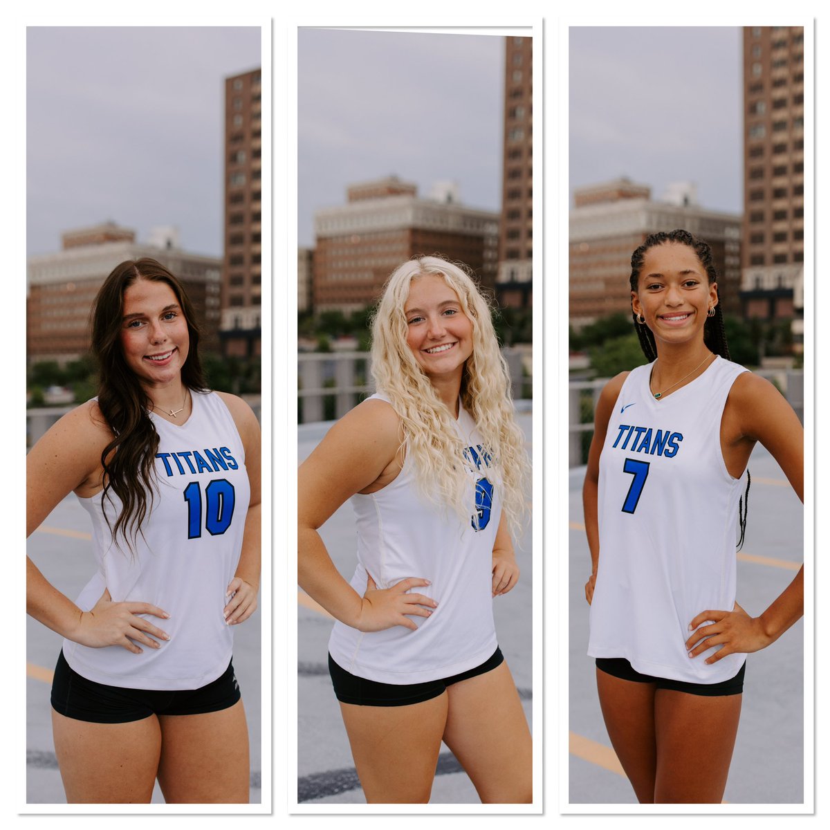 PLSouthTitanVb's tweet photo. Congratulations to @CharleeSolomon, @KamiDyrstad, and @Lyric_Judson who made the Omaha World Herald Class A 1st Team! We are so proud of you! @PLS_activities #Titan Proud #EmbraceTheChoice https://t.co/V8GBGXD5Vq