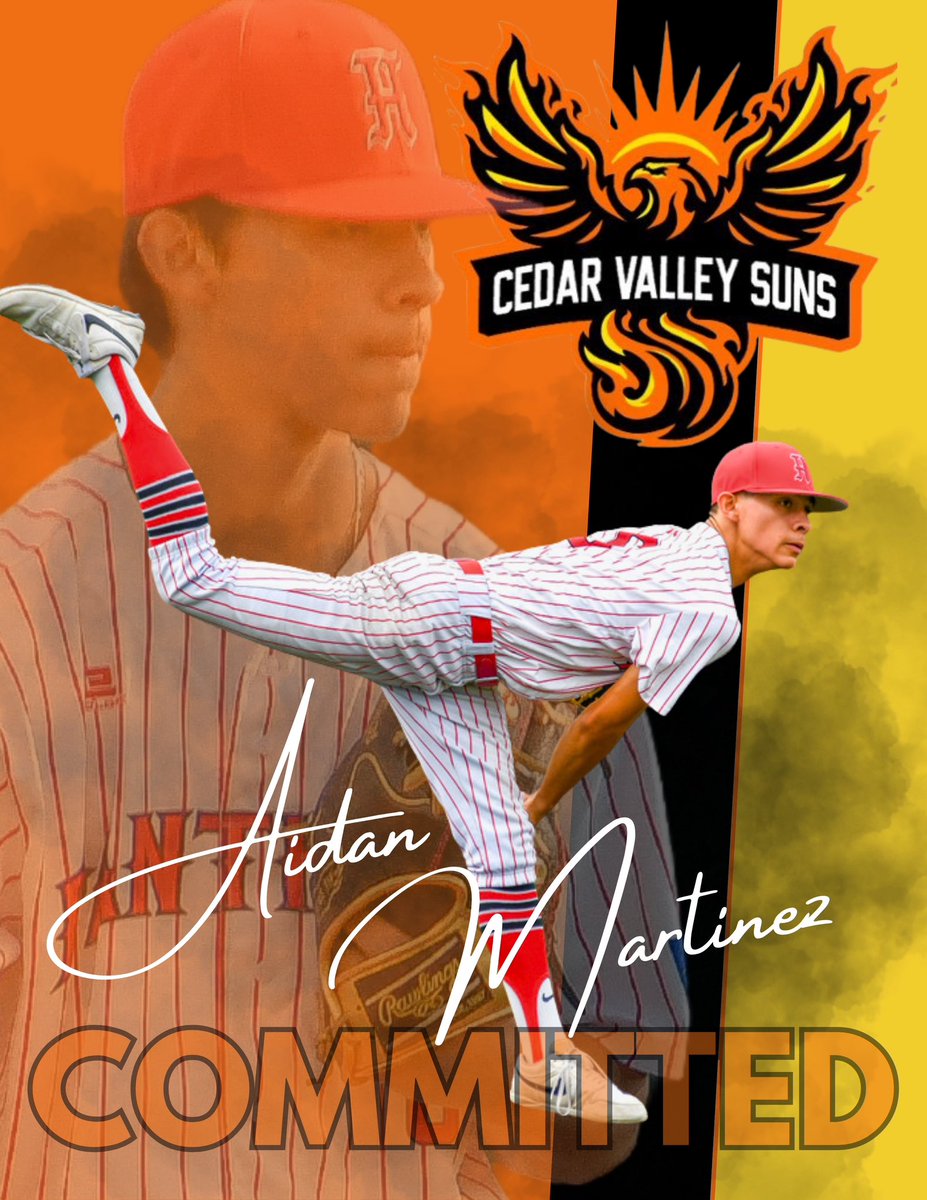 AidanMartinez29's tweet photo. First and foremost I’d like to thank God for giving me the opportunity to further my academic and athletic career to Cedar Valley College. I’d like to thank my family and coaches throughout this process. https://t.co/MrYAgYqNls