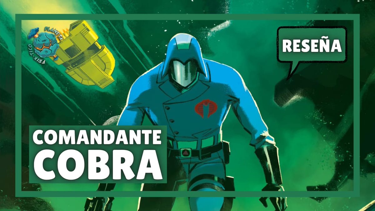⚠️NUEVO VÍDEO DE YOUTUBE ⚠️

Hoy os traemos una nueva reseña al canal: "Comandante Cobra"
Continua la expansión del Universo Energon y en este caso con el segundo tomo de lo que es el camino hacia G.I.Joe. 

➡️youtu.be/oMbcVxmPl9w⬅️

♥️🔃Gracias