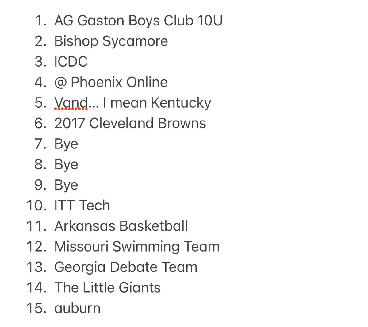 This is how I want to see Bama’s 🏈 schedule next season 😤: