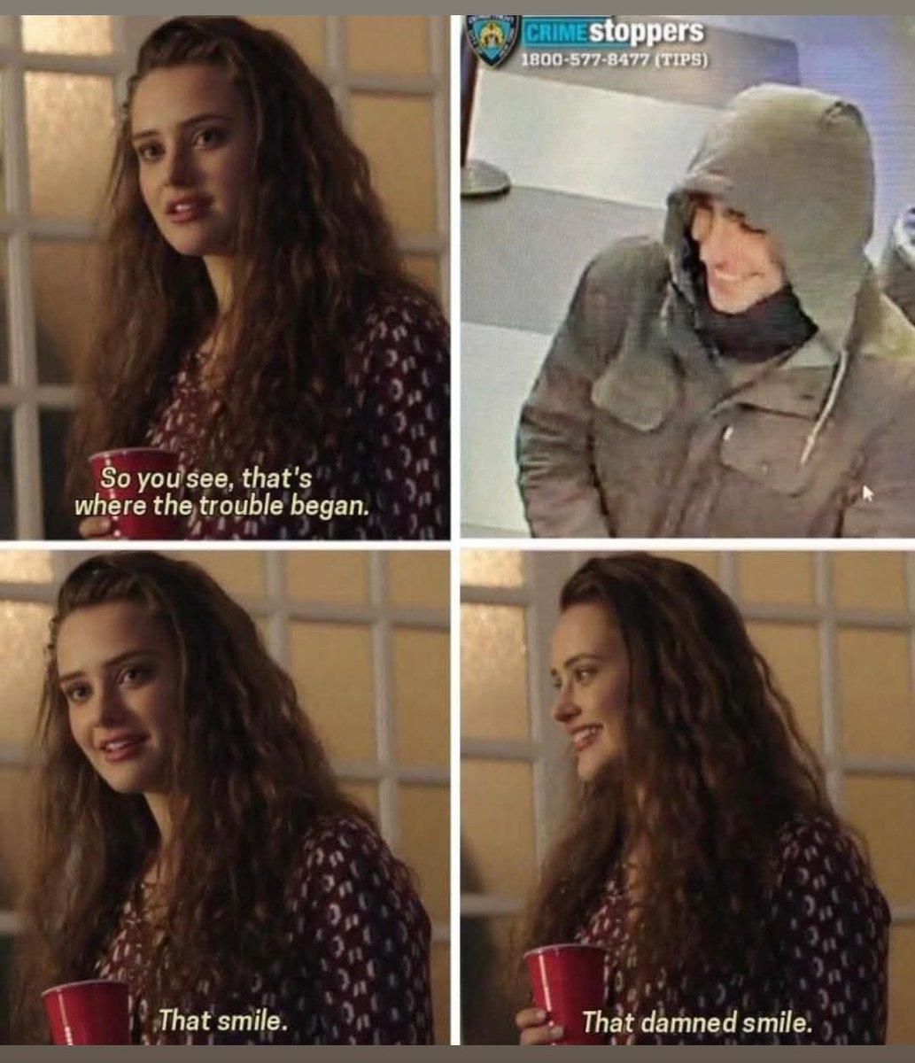 Quel sorriso, quel maledetto sorriso.