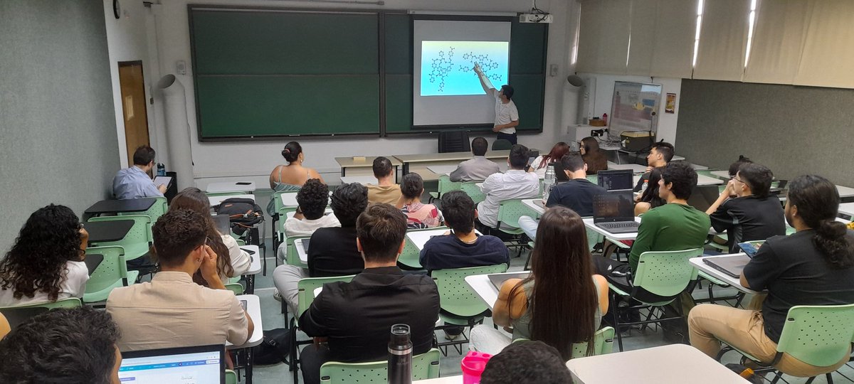 Evaluation day in the IUCr São Carlos OpenLab: more than 40 students presentation of their results collected and analyzed during the School! <a href="/iucr/">IUCr</a> <a href="/rigaku/">Rigaku</a> <a href="/ccdc/">ccdc</a>