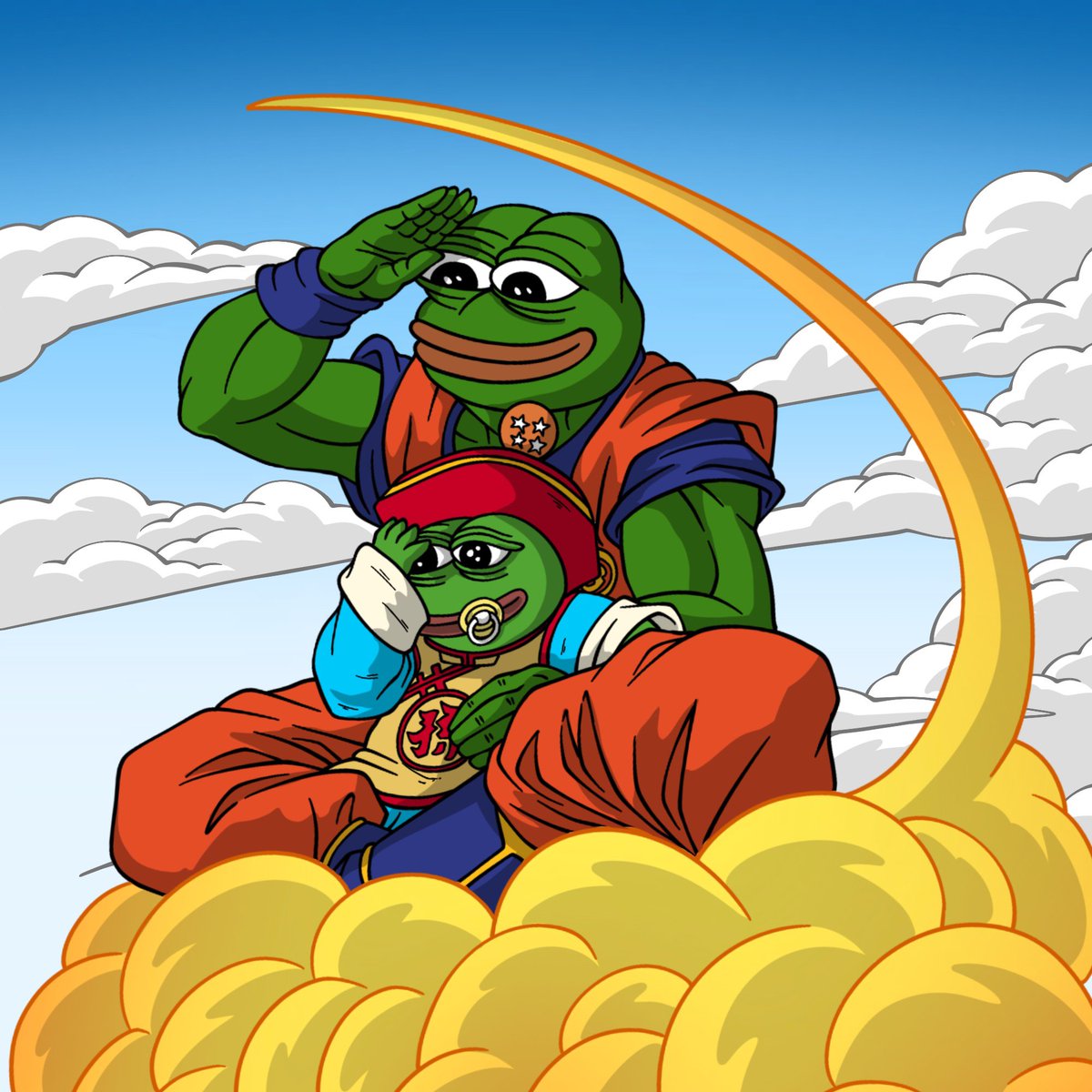 0x69babEPepe's tweet photo. $Pepe -“Son hitting 10 billion is only the beginning.  Your future is bright, and I will show you how to carry on the legacy! Mars is our Mission!” https://t.co/5sW0SSftZE