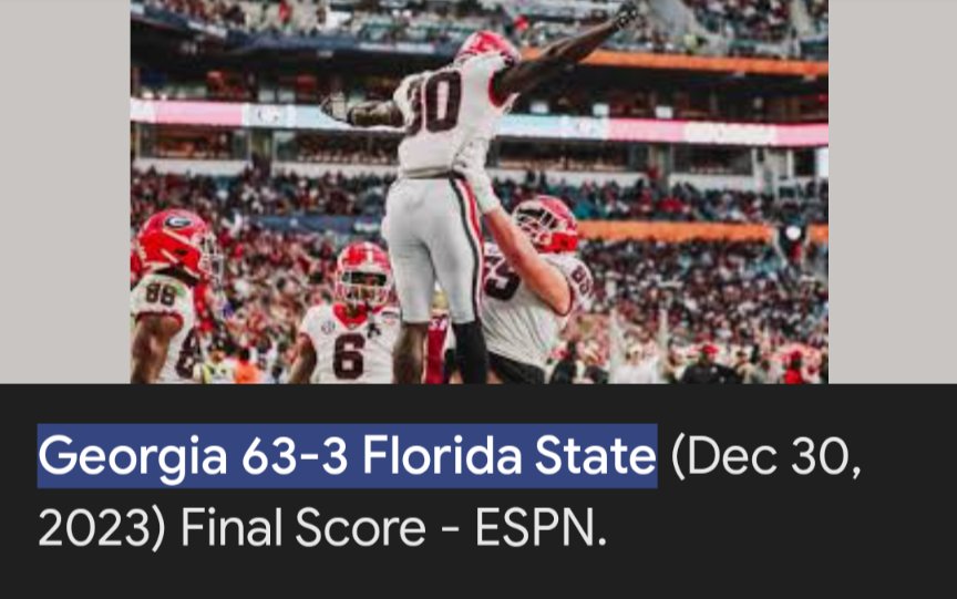 Tylar_Reeder's tweet photo. @FSU_Barstool Then this happened. Y'all didn't belong in the playoffs last year. https://t.co/W9Z4oOrz94
