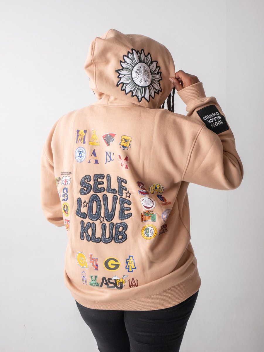 AmaniThreads's tweet photo. Beige SLK HBCU Hoodies https://t.co/WtABsd7m0f