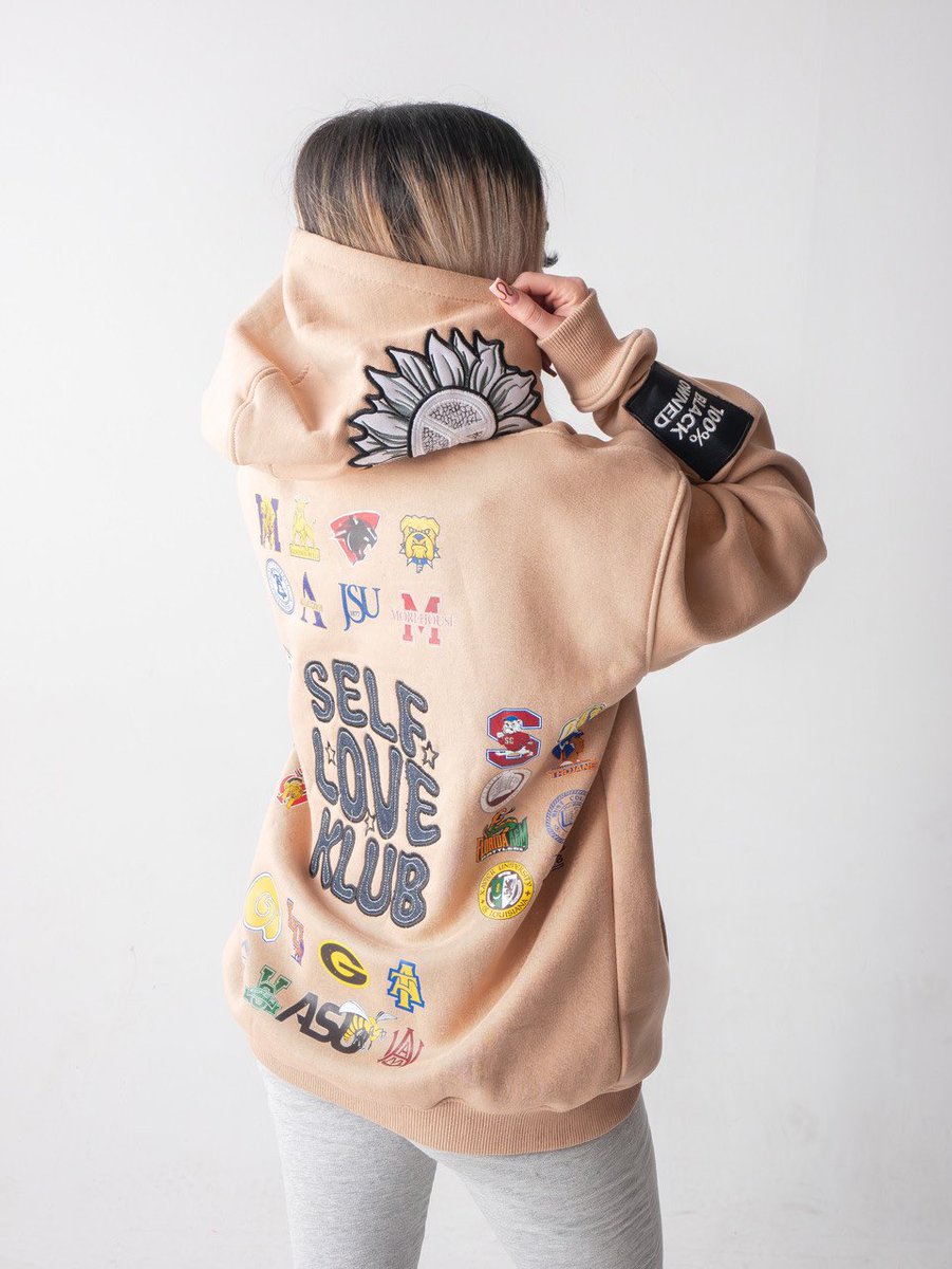 AmaniThreads's tweet photo. Beige SLK HBCU Hoodies https://t.co/WtABsd7m0f