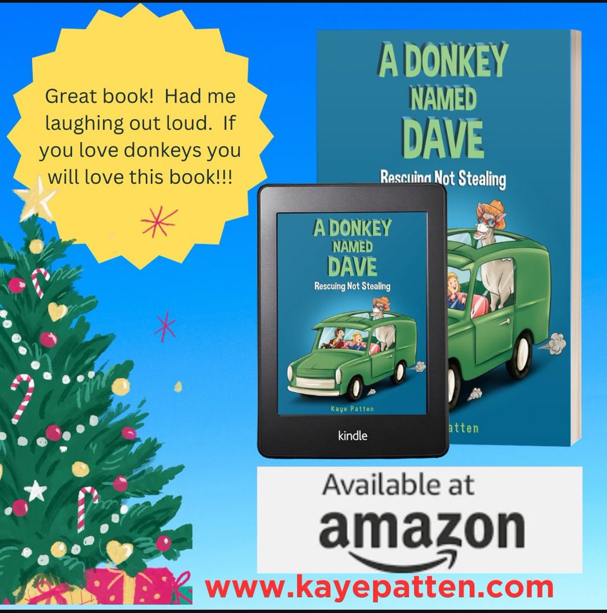 KPattenauthor's tweet photo. You’ll never guess what happens at the school nativity….!  #firstchapterbooks #Christmasgifts #Christmas2024 #Christmasbooks #donkey #donkeyrescue #schoolbook #christmasplay https://t.co/sxJXbf315T