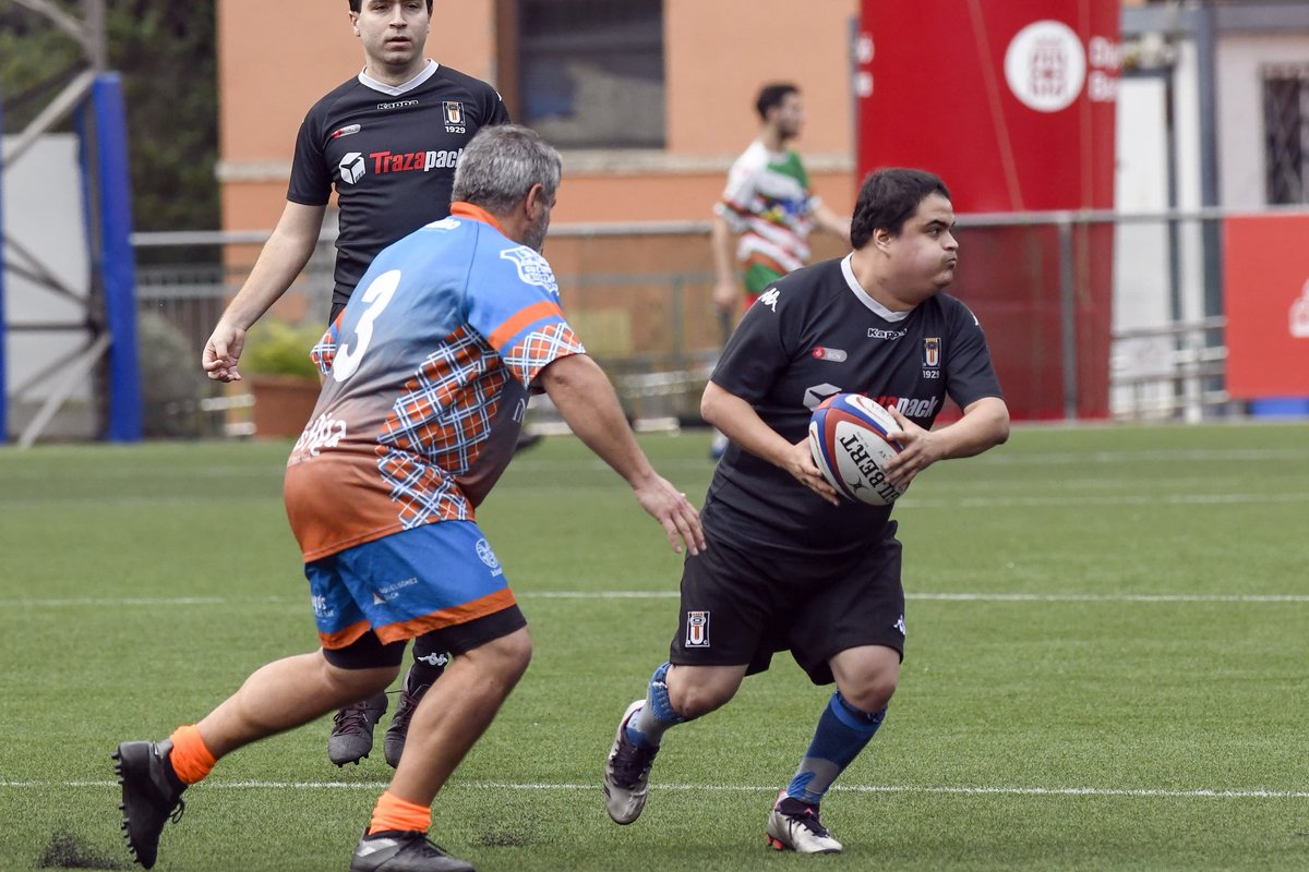 buc1929's tweet photo. ⚫ PRIMER CAMPIONAT D'ESPANYA DE RUGBY INCLUSIU ⚫

Dissabte el nostre equip de rugby Inclusiu va participar per primera vegada a un campionat estatal🔥

Us deixem amb un recull de les millors imatges del dia🏉💪🏻

📸: TrySportimages

#SOMBUC #SOMCLUB https://t.co/XB9D9qHOk0