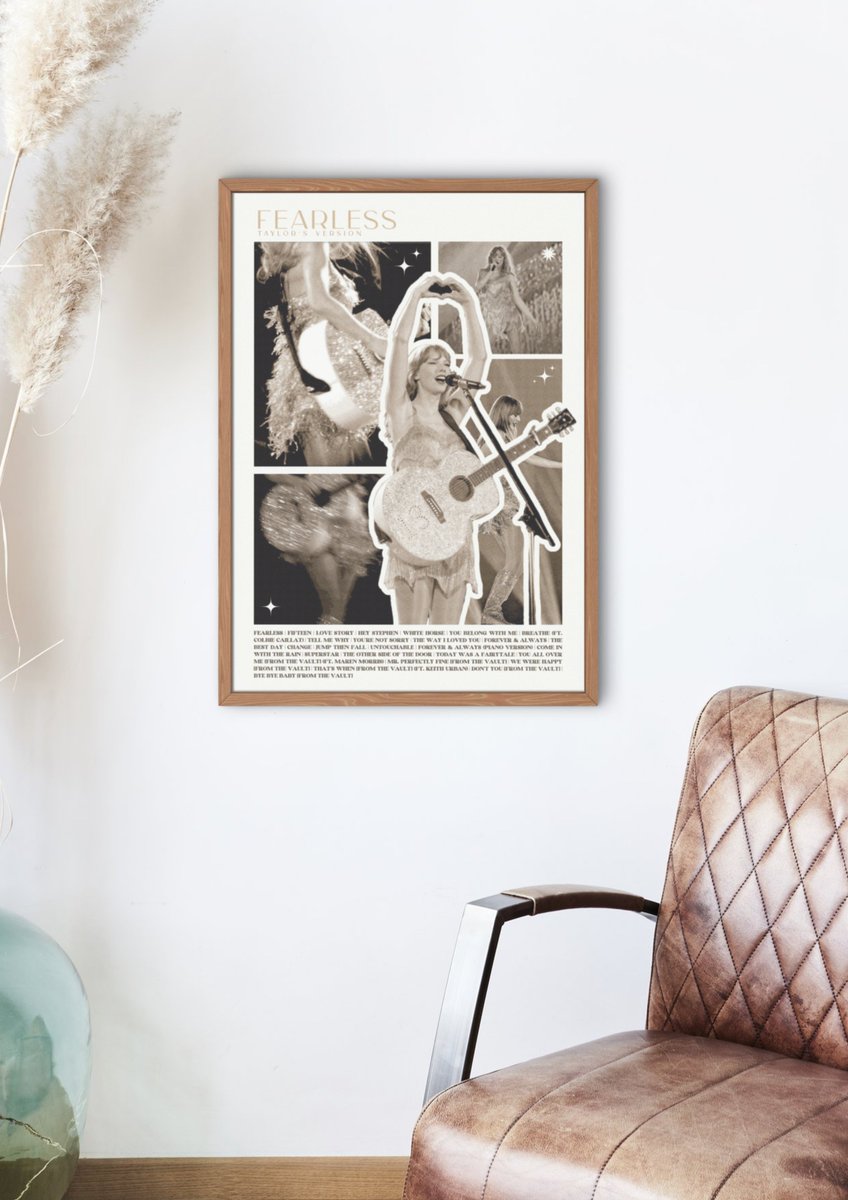 PosterphoriaCo's tweet photo. Taylor Swift – Fearless Poster https://t.co/Z7AVMfeCu4 via @Etsy https://t.co/V347jDJQkx