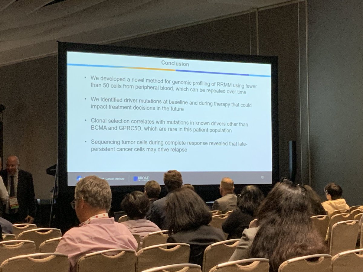 IMFnurseMyeloma's tweet photo. Looking at CPC in heavily pre-treated #myeloma patients pre/post immune therapy. Able to identify potential drug-resistant clone pre, new mutation post, source of mutation. #drivermutations #ClonalExpansion. 
@IMFMyeloma #IMFASH24 #ASH24 #mmsm https://t.co/WEBNQruXC5