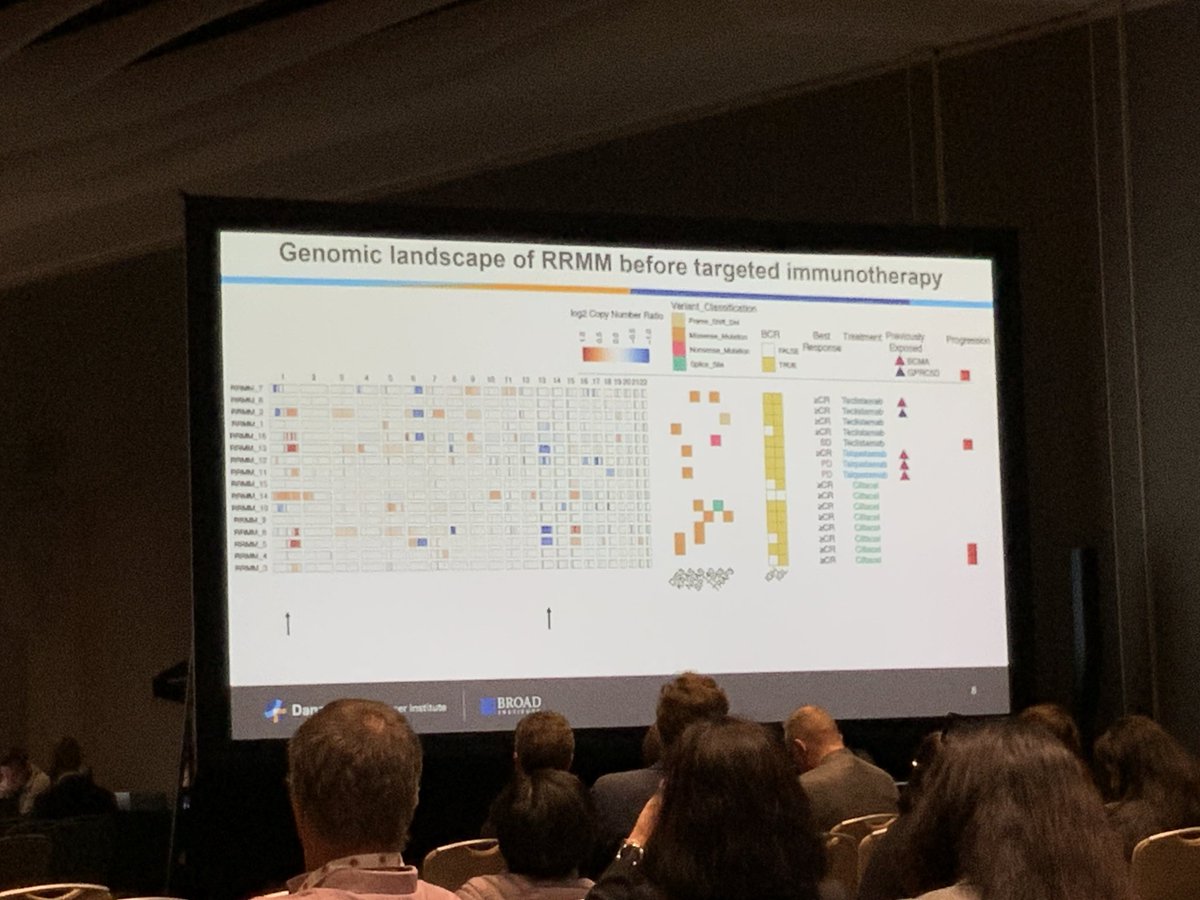 IMFnurseMyeloma's tweet photo. Looking at CPC in heavily pre-treated #myeloma patients pre/post immune therapy. Able to identify potential drug-resistant clone pre, new mutation post, source of mutation. #drivermutations #ClonalExpansion. 
@IMFMyeloma #IMFASH24 #ASH24 #mmsm https://t.co/WEBNQruXC5