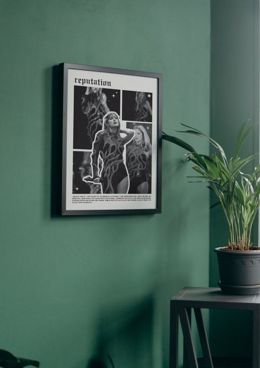 PosterphoriaCo's tweet photo. Taylor Swift – Reputation Poster https://t.co/t7061xSuTp via @Etsy https://t.co/BYEMrwOaV7