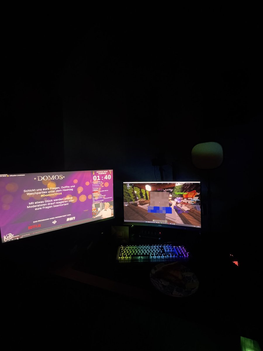 Mit den Atzen in Minecraft und #Domos2024 gucken