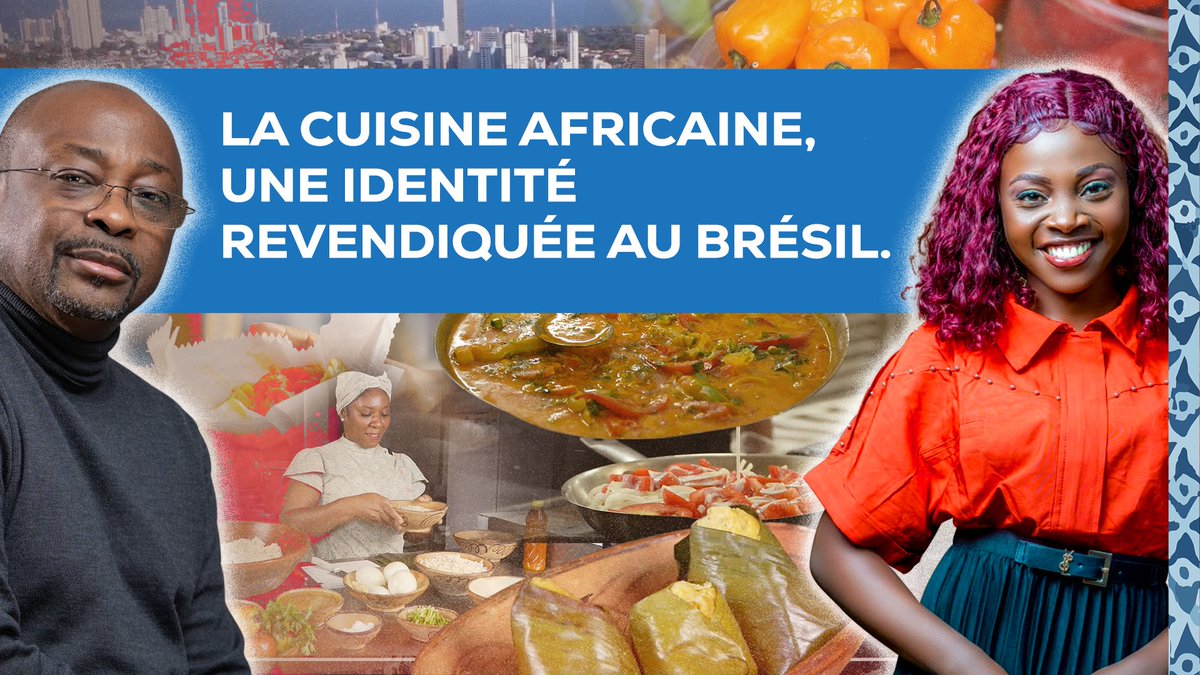 La cuisine africaine, une identité revendiquée au Brésil.
📺 👉 afomedia.com/videos/la-cuis…

Un reportage de Laura Leukeufack maintenant disponible. 

Elle a survécu à 400 ans d’esclavage et à toutes les influences extérieures mais elle est restée quasi intacte. 
Saviez-vous que la