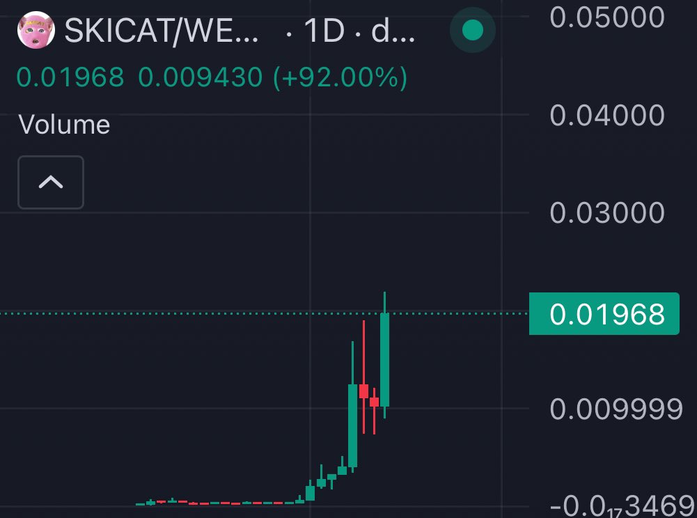 $SKICAT on de way to 100m