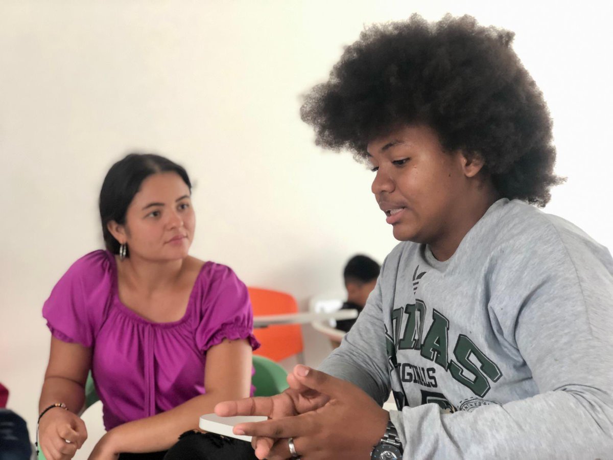MisionONUCol's tweet image. Unos 30 líderes juveniles, entre firmantes de paz y miembros de la comunidad, dialogaron sobre el importante rol de la juventud en la construcción de paz desde el territorio. Durante el evento, se definieron acciones para la paz en el Oriente colombiano. #FirmesConElAcuerdo