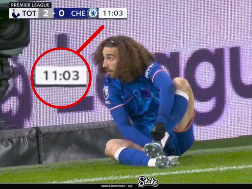 The minute spurs lost the game.