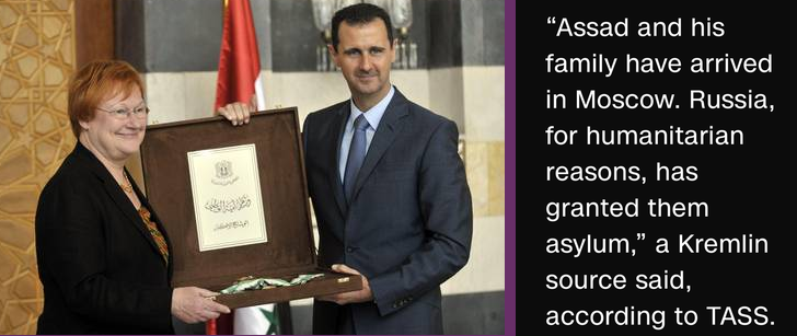 hurumdara2's tweet photo. Assad has arrived to Moscow. #Halonen #SDP https://t.co/OBwBz9vvuv