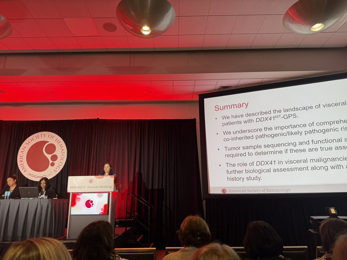 Ludovica Marando, MD, PhD (@ludovicamarando) on Twitter photo Great talk from my friend and colleague <a href="/Yael_Kusne/">yael kusne MD PhD</a> also big shout out to <a href="/fergutierrezro1/">Fernanda Gutierrez-Rodrigues</a> for chairing a great session!! 🙌🏻 #CHIP #BMF #germlinepredisposition #ASH2024 Great talk from my friend and colleague <a href="/Yael_Kusne/">yael kusne MD PhD</a> also big shout out to <a href="/fergutierrezro1/">Fernanda Gutierrez-Rodrigues</a> for chairing a great session!! 🙌🏻 #CHIP #BMF #germlinepredisposition #ASH2024