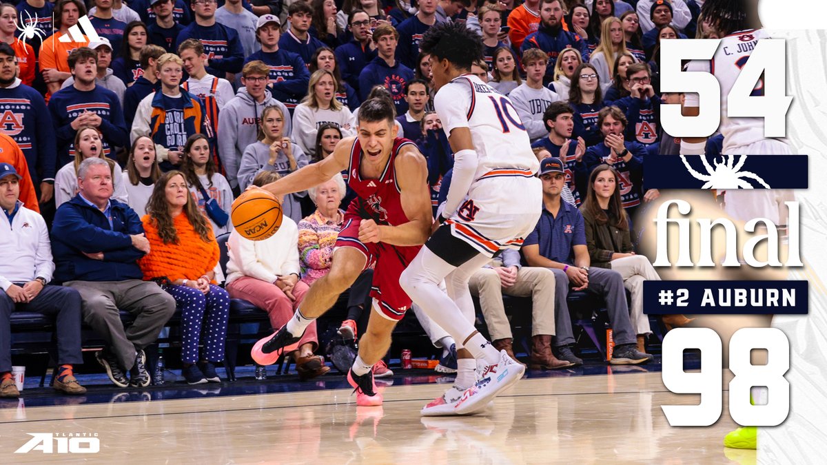 SpiderMBB's tweet photo. Final from Auburn.

#OneRichmond https://t.co/h5G1JYBemt