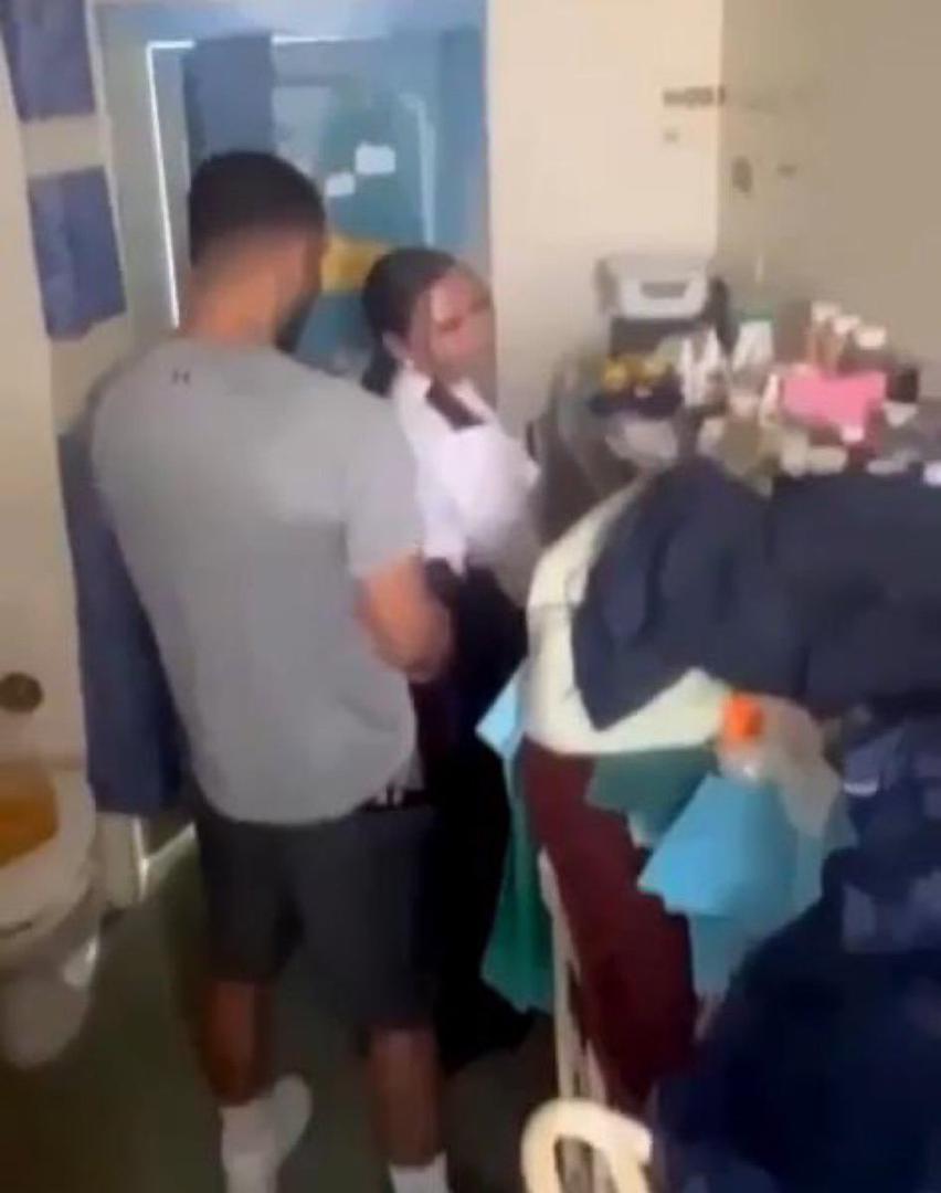 JeffreyKim71440's tweet photo. prison guard video is mad, wedding ring and everything showing while having sex with an inmate 😭😭 SHE 
HMP WANDSWORTH PRISON #HAMP #GUARD #girl #WAMDSWORTH GUARD⤵️📷

HAS A HUSBAND &amp; KIDS AT HOME 

https://t.co/pxI7364B0e

FULL VIDEO 😱😈😱 PART 2
https://t.co/pxI7364B0e https://t.co/KkA5tkCQXn