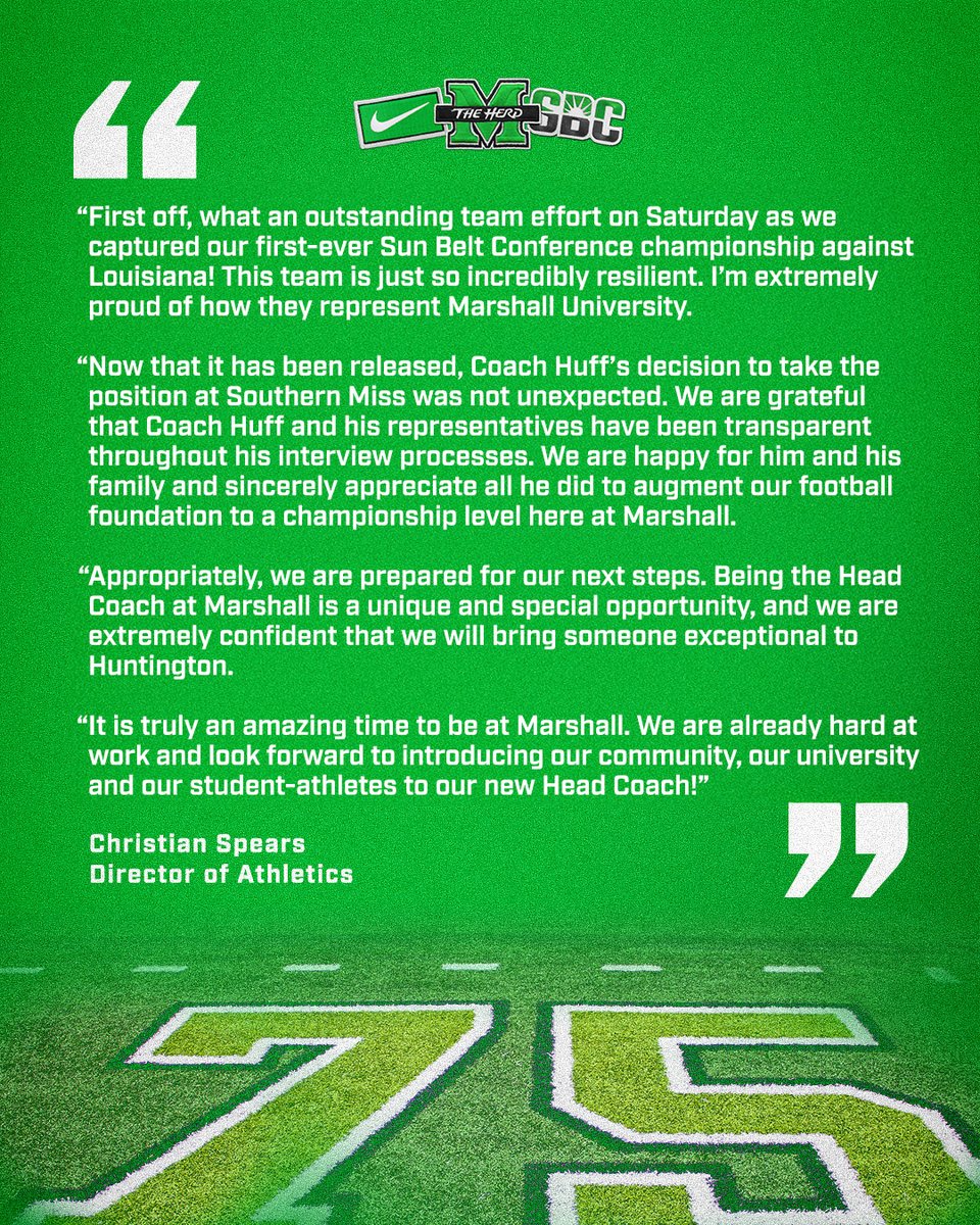 Marshall Athletics tweet media