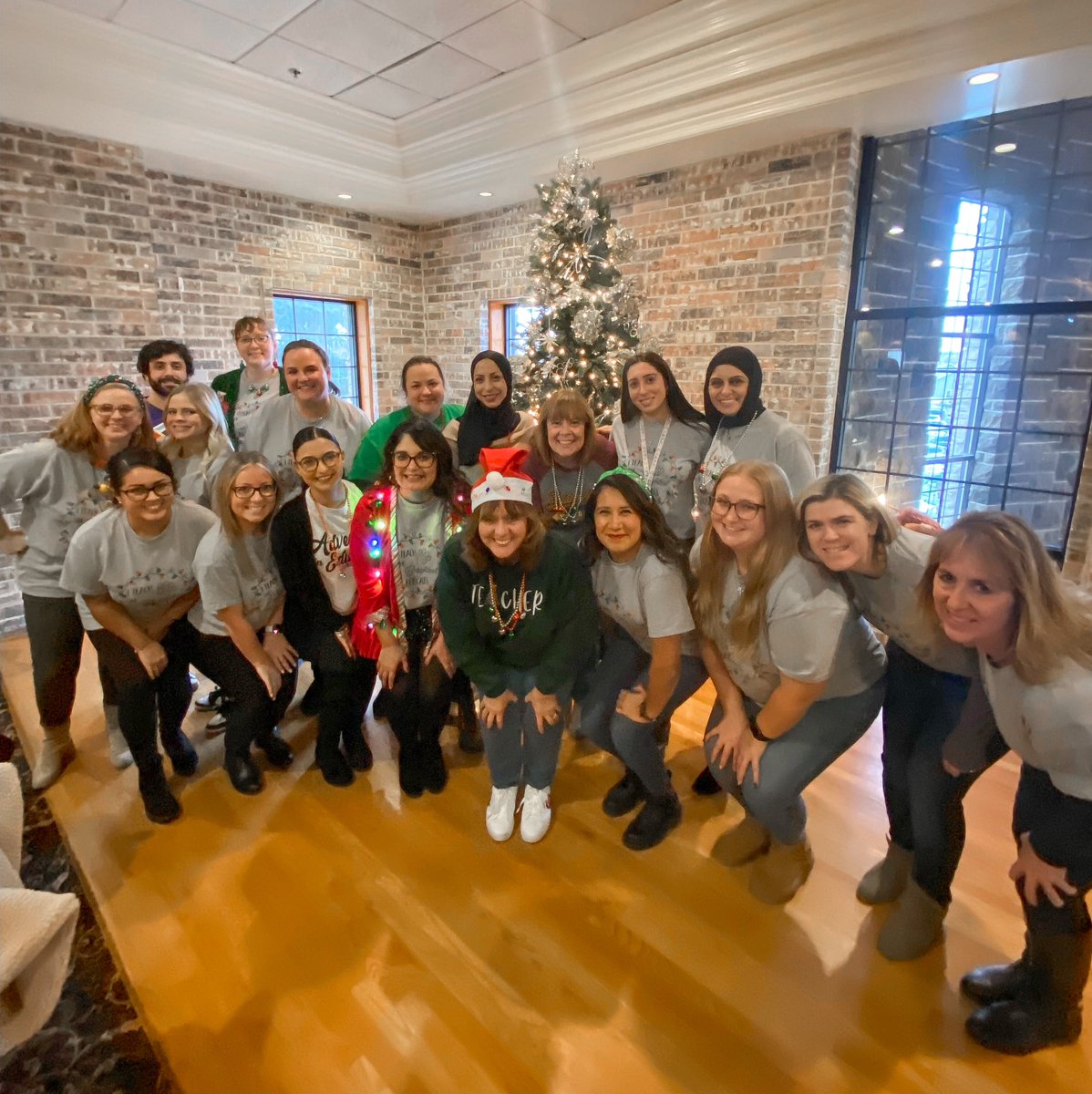 Daria_Szarek's tweet photo. Such a great time at our district holiday party! Grateful to work with the best bunch!❤️ #d109pride #bvpride @ISD109 @BVGoBobcats https://t.co/ged8odOm4r
