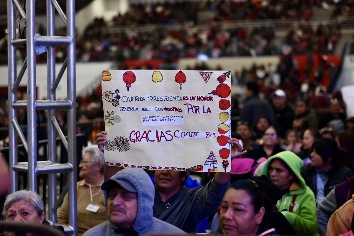 Bienvenida, Presidenta <a href="/Claudiashein/">Claudia Sheinbaum Pardo</a>. Todas y todos los Neolaredenses listos para recibirla. 
¡Ahorita nos vemos!