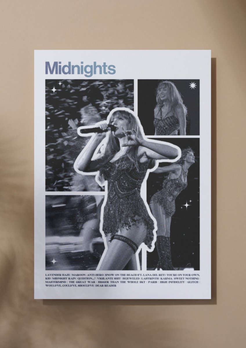 PosterphoriaCo's tweet photo. Celebrate (or mourn) the end of #TheErasTour with this collection of posters of Taylor's Albums (from Lover to The Tortured Poets Department) while the store still has a sale! #ErasTourVancouver #TaylorSwift https://t.co/ft4yKx02hC via @Etsy https://t.co/RL5pj58VFN