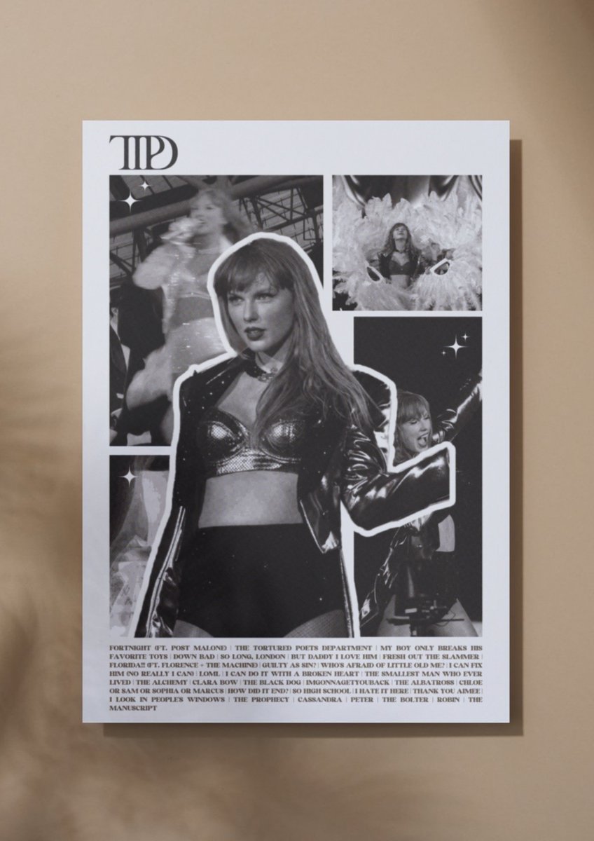 PosterphoriaCo's tweet photo. Celebrate (or mourn) the end of #TheErasTour with this collection of posters of Taylor's Albums (from Lover to The Tortured Poets Department) while the store still has a sale! #ErasTourVancouver #TaylorSwift https://t.co/ft4yKx02hC via @Etsy https://t.co/RL5pj58VFN