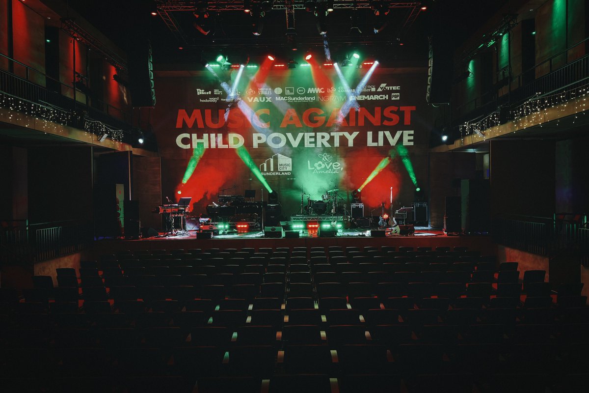 Delighted to be supporting #MusicAgainstChildPovertyLive <a href="/FireStationSun/">The Fire Station</a> tonight. The stage is set!