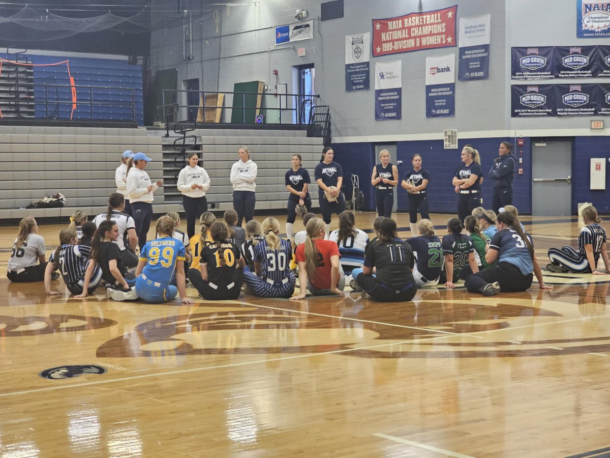 Camp today at Shawnee State University. Great camp and great coaches and players! <a href="/ShawneeStateSB/">Shawnee State SB</a> <a href="/doom_cincy/">Cincy Doom 16u Allphin/ Gonzalez</a>