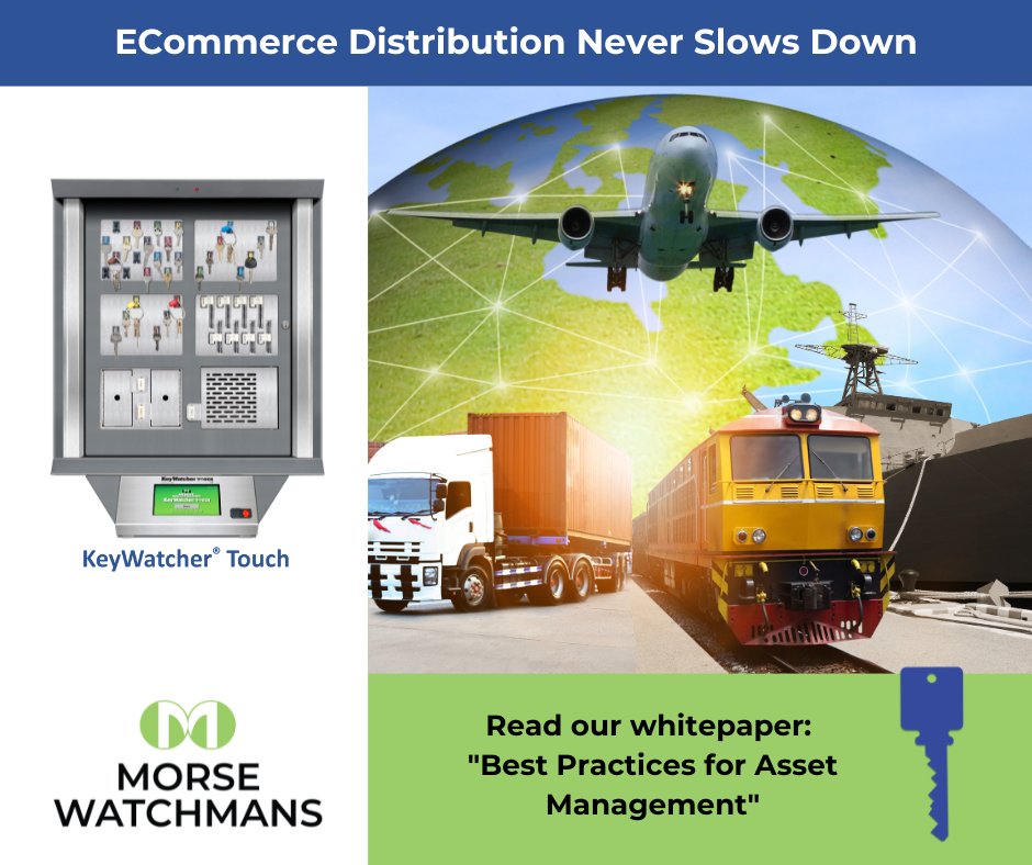 MorseWatchmans1's tweet image. It's the holiday season and those packages will be flying, sailing, and motoring along. Key control secures areas along the distribution chain and fleet vehicles too.
#DistributionSecurity #KeyControl #ECommerceSecurity #AssetManagement
hubs.li/Q02ZcsXY0