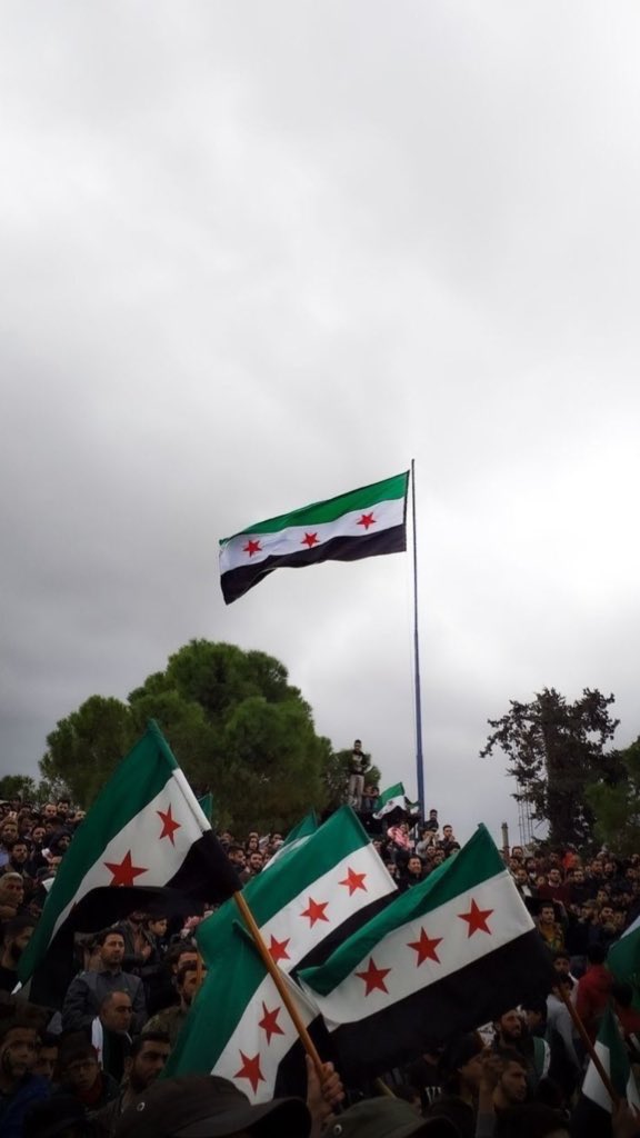 Historyofking's tweet photo. فرحة عظيمه جداً من داخل قلب كل عربي حرُ لأهلنا في سوريا 🇸🇾🇸🇾🇸🇦

 #سوريا_حرة https://t.co/ezXzgxELRi