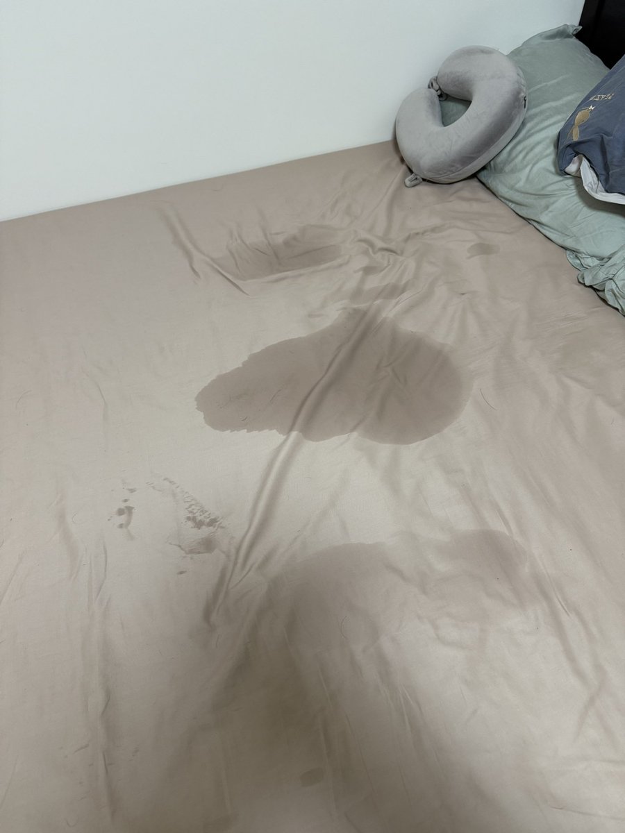 到現在還是很難相信純1哥在3小時內射給我三發，我射給他無數發💦

第二發射完時實在忍不了太濕了，換完床單沒多久我又忍不住坐上去，後來跟趕快去找🐶尿布墊墊著，不然整天都在洗床單、換床單😅 

易噴體質也是挺麻煩的你們說是不是？