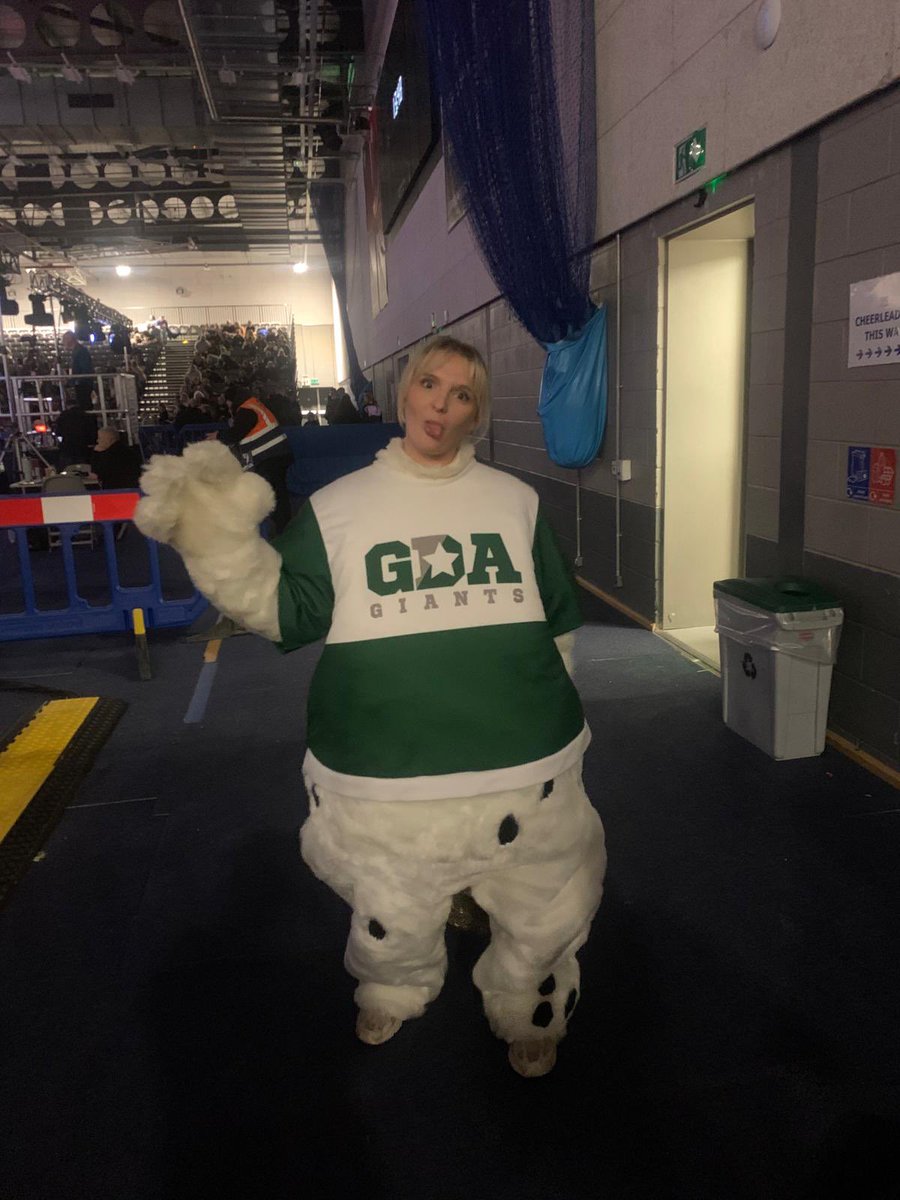 traceyb78's tweet photo. When you no longer have time to compete you show your support in other ways.. #TeamMascot https://t.co/y39frRaxlT