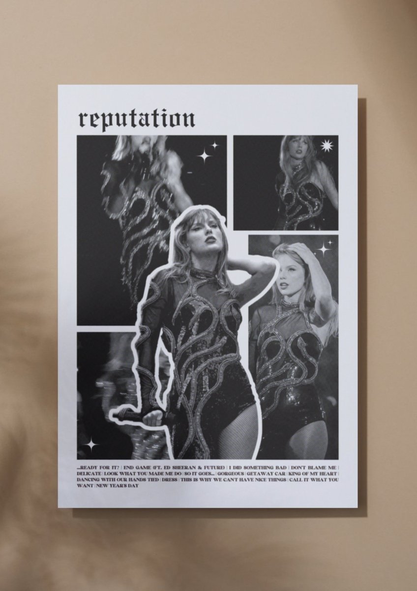 PosterphoriaCo's tweet photo. Celebrate (or mourn) the end of the #ErasTour with this collection of posters of Taylor's Albums (from Fearless to Reputation) while the store still has a sale! #ErasTourVancouver #TaylorSwift https://t.co/atIDifmH4i via @Etsy https://t.co/CddVTytvAD