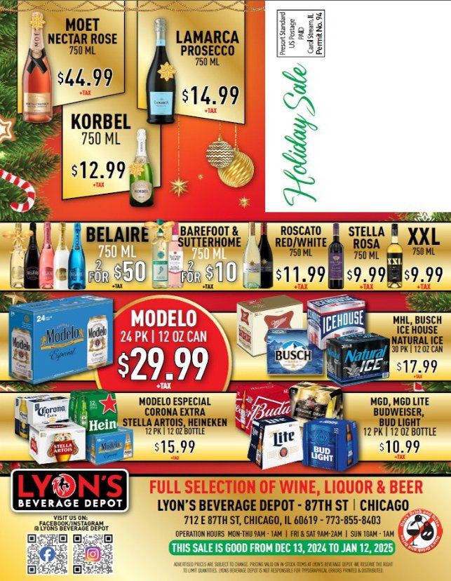 LYONS beverage DEPOT Chicago tweet media